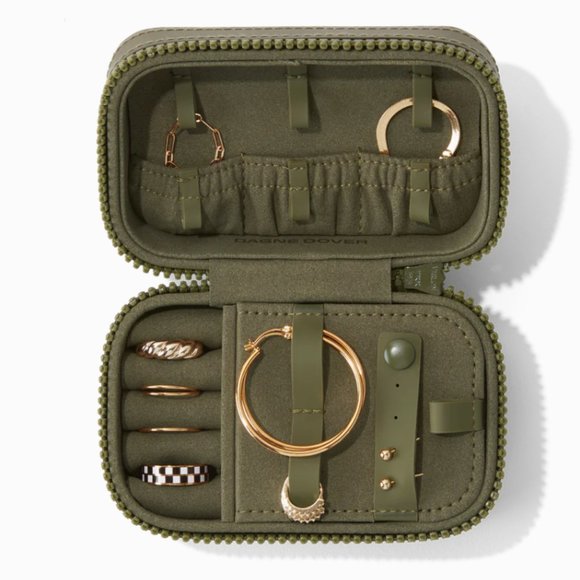 Dagne Dover Frankie Jewelry Case in Moss, New - Picture 1 of 6